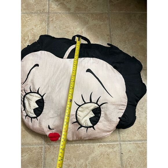 Rare Vintage Betty Boop Cartoon Throw Pillow Or Wall Hanging Play By Play Toys - Picture 7 of 8